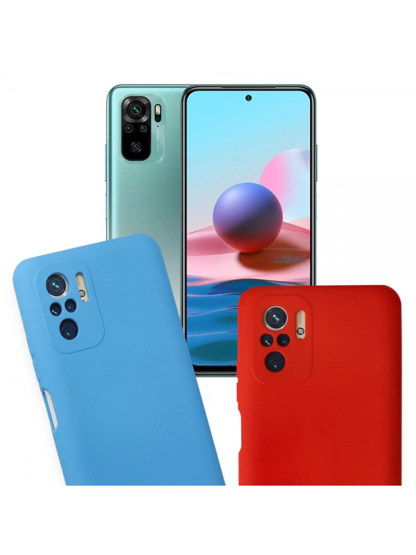 Xiaomi Redmi Note 10 / Note 10s Kılıf Kamera Korumalı Lansman Silikon K…
