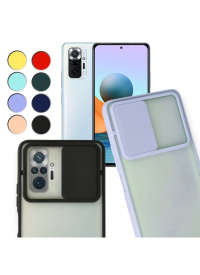 Xiaomi Redmi Note 10 Pro Kılıf Palm Kamera Koruma Kapaklı Silikon