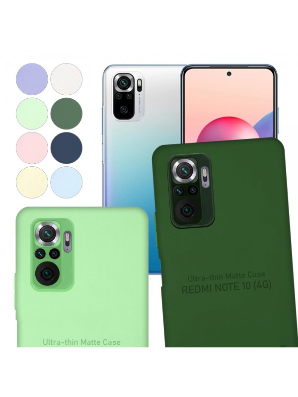 Xiaomi Redmi Note 10 / Redmi Note 10S Kılıf Kamera Korumalı Mat Ultra …