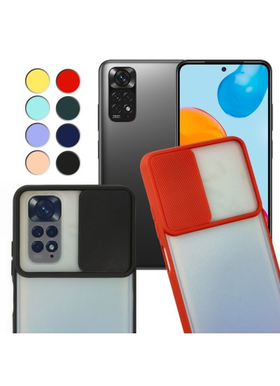 Xiaomi Redmi Note 11 / 11S Kılıf Palm Kamera Koruma Kapaklı Silikon