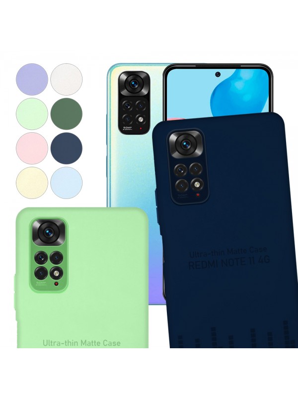 Xiaomi Redmi Note 11 / Note 11S Kılıf Kamera Korumalı Mat Ultra İnce K…