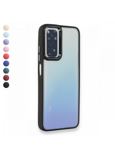 Xiaomi Redmi Note 11 Pro 5G Kılıf Luna Lens Kamera Çerçeveli Silikon Kapak