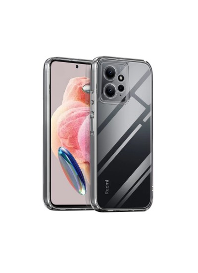 Xiaomi Redmi Note 12 4G Kılıf Kamera Korumalı Silikon Şeffaf Arka Kapak