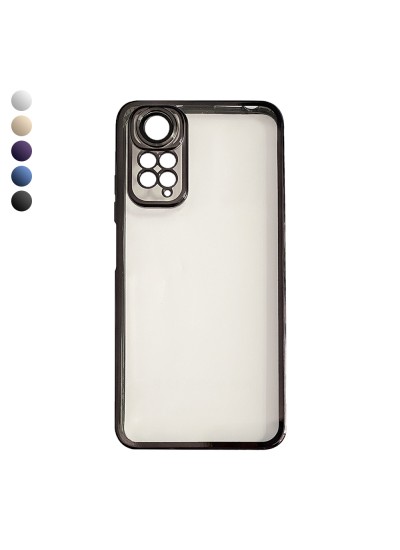 Xiaomi Redmi Note 12S Kılıf Razer Lens Çerçeveli Silikon Kapak