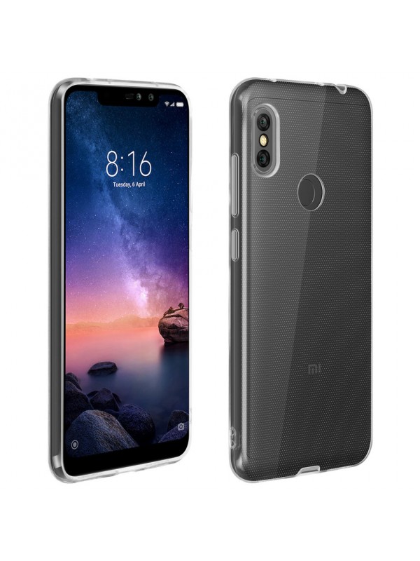 Xiaomi Redmi Note 6 Kılıf FitCase Toz Koruma Tıpalı Şeffaf Arka Kapak…