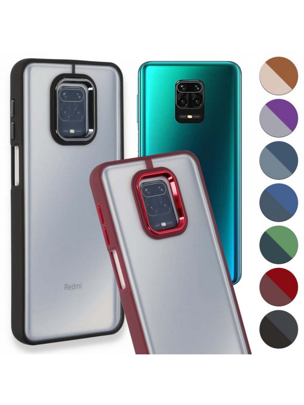 Xiaomi Redmi Note 9S / 9 Pro Kılıf Luna Lens Kamera Çerçeveli Silikon …