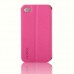 iPhone 4S KakuSiga Yan Kapaklı Kılıf Pembe iPhone 4S KakuSiga Yan Kapaklı Kılıf Pembe