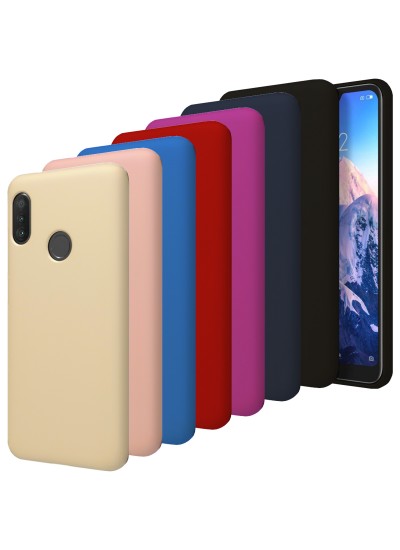 Alcatel 3X 2019 Kılıf FitCase PremiumS Silikon Arka Kapak