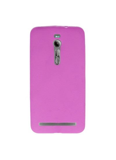 Asus Zenfone 2 Ultra İnce TPU Arka Kapak Pembe