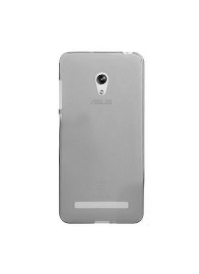Asus Zenfone 5 Lite Kılıf Soft Silikon Şeffaf/Siyah Arka Kapak