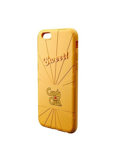 Candy Crush iPhone 6-6S Mango Silikon Kılıf (Lisanslı)