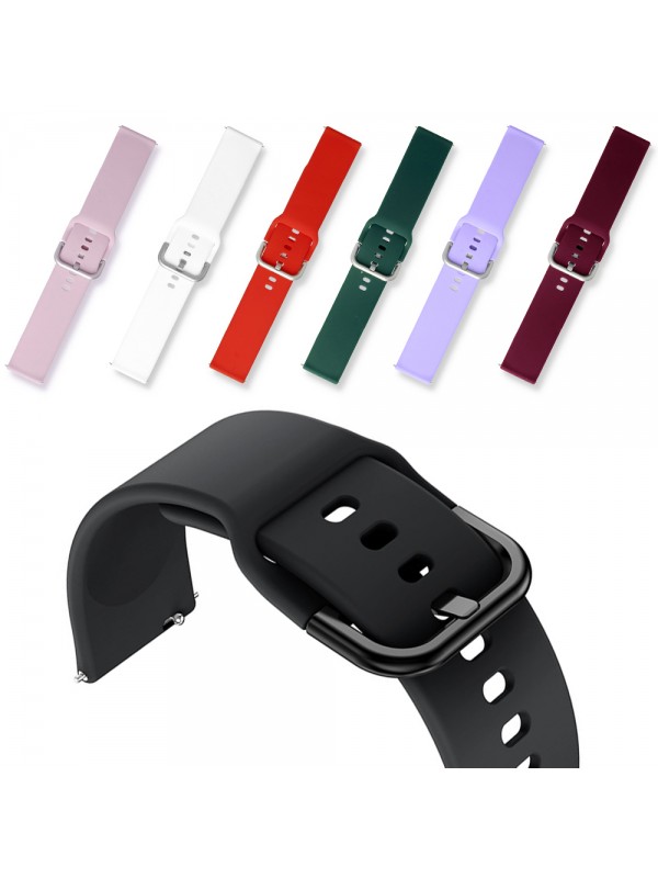 FitCase 20mm Akıllı Saat Uyumlu Tokalı Silikon Kordon…
