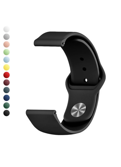 FitCase 22mm Akıllı Saat Uyumlu Spor Silikon Kordon