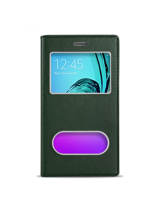 FitCase Dolce Galaxy A5 2016 Gizli Mıknatıslı Pencereli Kılıf Yeşil…