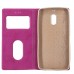 FitCase Dolce Nokia 6 Gizli Mıknatıslı Pencereli Kılıf Pembe