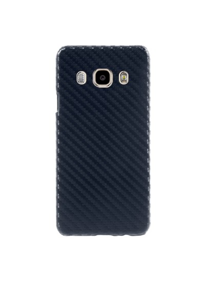 FitCase Galaxy J5 2016 (J510) Carbon Desen Arka Kapak Lacivert