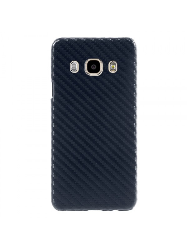 FitCase Galaxy J5 2016 (J510) Carbon Desen Arka Kapak Lacivert…