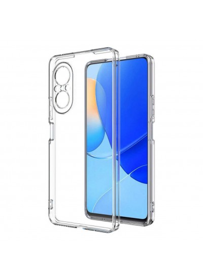Huawei Nova 9 SE Kılıf Kamera Korumalı Silikon Şeffaf Arka Kapak
