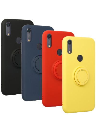 FitCase Huawei Y6s Kılıf Viktor Ring Arka Kapak