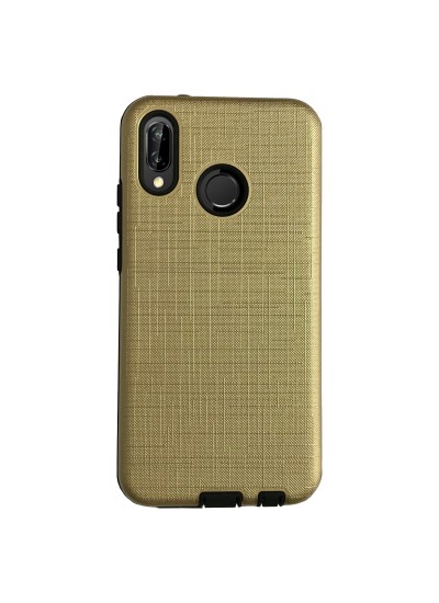 FitCase Huawei Y7 2019 Kılıf New YouYou Arka Kapak Gold