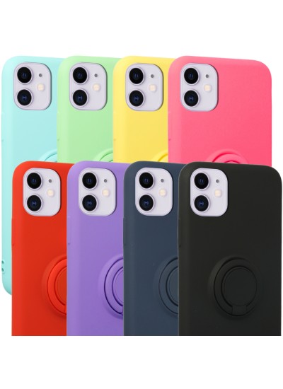 FitCase iPhone 11 Kılıf Viktor Ring Arka Kapak