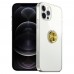 FitCase iPhone 12 / 12 Pro Kılıf Gross Ring Şeffaf Arka Kapak
