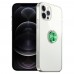 FitCase iPhone 12 / 12 Pro Kılıf Gross Ring Şeffaf Arka Kapak