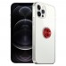FitCase iPhone 12 / 12 Pro Kılıf Gross Ring Şeffaf Arka Kapak