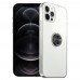 FitCase iPhone 12 / 12 Pro Kılıf Gross Ring Şeffaf Arka Kapak