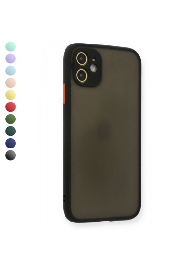 FitCase iPhone 12 Kılıf Montrea Silikon Arka Kapak
