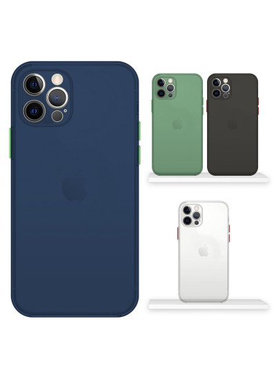 FitCase iPhone 12 Pro Kılıf Ultra İnce PP Mat Kapak