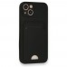 FitCase iPhone 13 Cardy Soft Delikli Kartlık Cepli Silikon Kapak