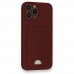 FitCase iPhone 13 Pro Max Cardy Soft Delikli Kartlık Cepli Silikon Kapak