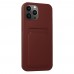 FitCase iPhone 13 Pro Max Cardy Soft Kartlık Cepli Silikon Kapak