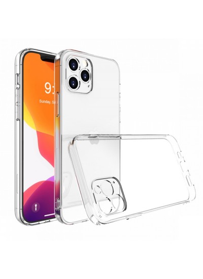iPhone 13 Pro Max Kılıf Kamera Korumalı Silikon Kapak - Şeffaf