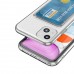 iPhone 14 Kılıf Cardy Şeffaf Kartlık Cepli Kapak