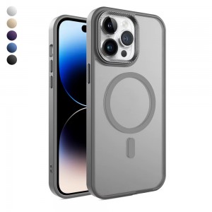 FitCase iPhone 14 Pro Max Kılıf Soft Mat Magsafe Kapak