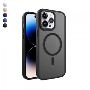 FitCase iPhone 15 Pro Max Kılıf Soft Mat Magsafe Kapak