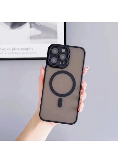 FitCase iPhone 16 Pro Kılıf Soft Mat Magsafe Lensli Kapak