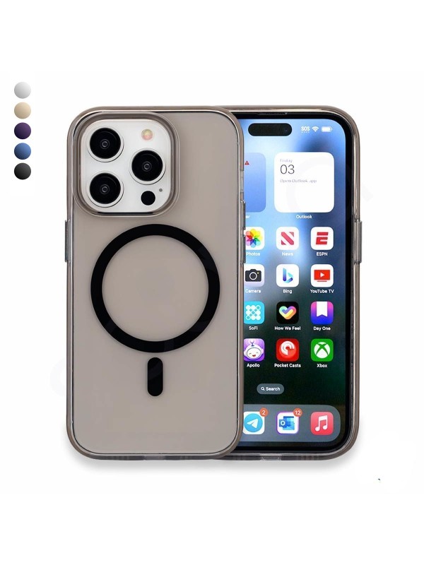 FitCase iPhone 16 Pro Max Magsafe Özellikli Renkli Şeffaf Sert Kapak… FitCase iPhone 16 Pro Max Magsafe Özellikli Renkli Şeffaf Sert Kapak…