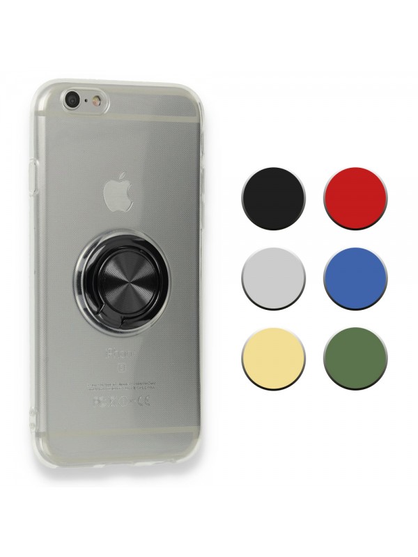 FitCase iPhone 6 / 6S Kılıf Gross Ring Şeffaf Arka Kapak…