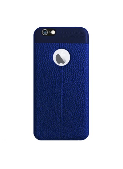 FitCase iPhone 7-8 Auto Focus Silikon Arka Kapak Mavi