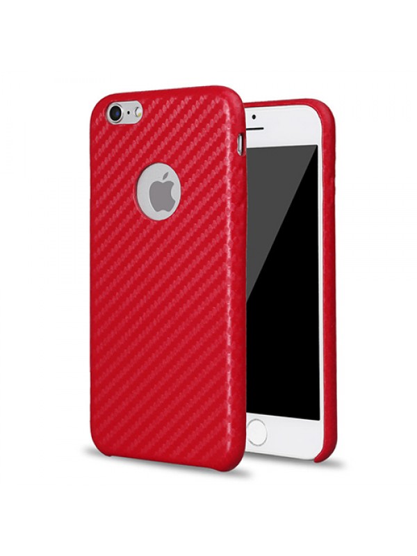 FitCase iPhone 7-8 Carbon Desen Arka Kapak Kırmızı…
