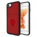 FitCase iPhone 7 / 8 Kılıf Proda Deri Tek Kartlık Cepli Kapak