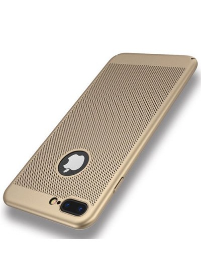 FitCase iPhone 7 Plus Kılıf Point Sert Arka Kapak Gold