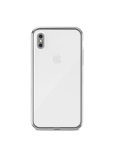 iPhone X / XS Kılıf Kamera Korumalı Silikon Şeffaf Arka Kapak