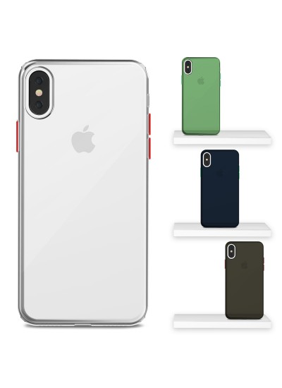 FitCase iPhone X / XS Kılıf Ultra İnce PP Mat Kapak
