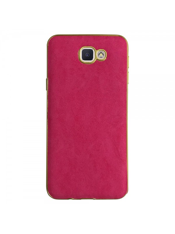 FitCase Kadife Laser Galaxy J5 Prime (G570) Silikon Arka Kapak Pembe…