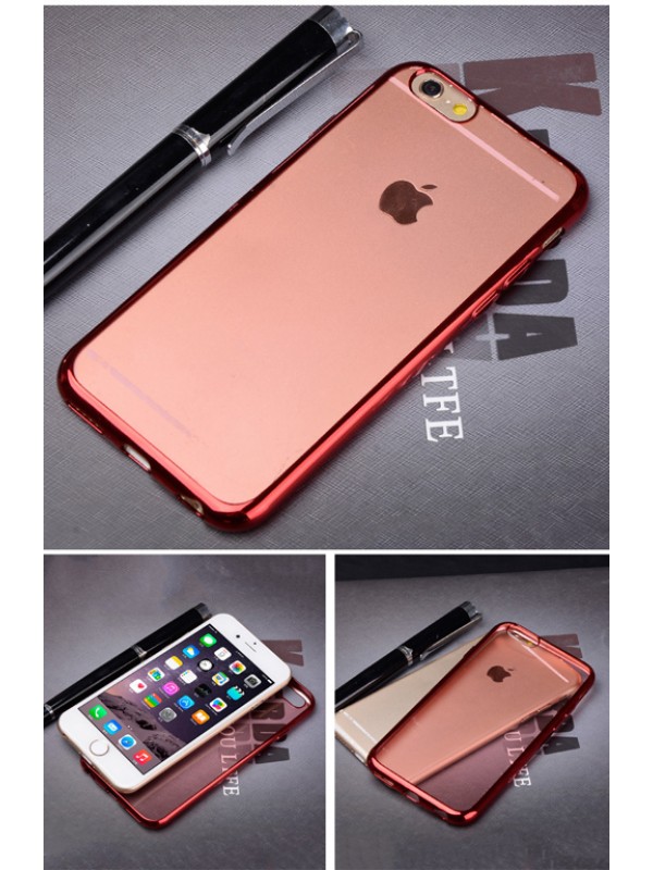 FitCase Laser Color iPhone 6S Plus Silikon Kılıf Rose Gold…