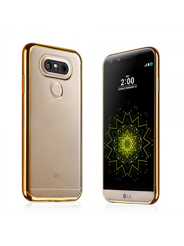 FitCase Laser Color LG G5 H850 Silikon Kılıf Gold…